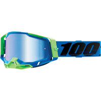 100% Racecraft 2 Fremont Blue Green Goggles