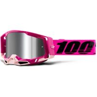 100% Racecraft 2  Maho Mirror Silver Goggles