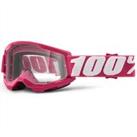 100% Strata2 Youth Fletcher Clear Goggles