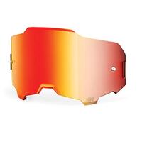 100% Armega Iridium Goggle Lens - Red