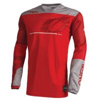 Oneal Hardwear Haze Red Grey Jersey