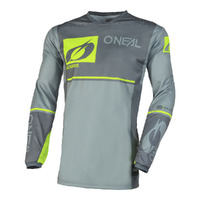 Oneal 2023 Hardwear Flow Grey Neon Yellow Jersey