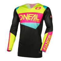 Oneal 24 Hardwear Air Slam V.24 Jersey - Black/Neon Yellow/Pink