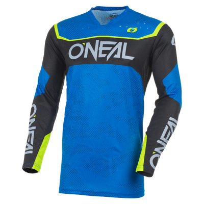 Oneal 2027 Hardwear Camo Jersey - Blue/Black