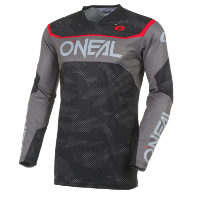 Oneal 2027 Hardwear Camo Jersey - Black/Grey/Red