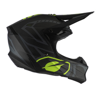 Oneal 10 SRS Race Carbon Helmet - Black/Yellow