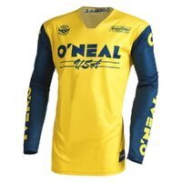 Oneal 2023 Mayhem Bullet Yellow Blue Jersey