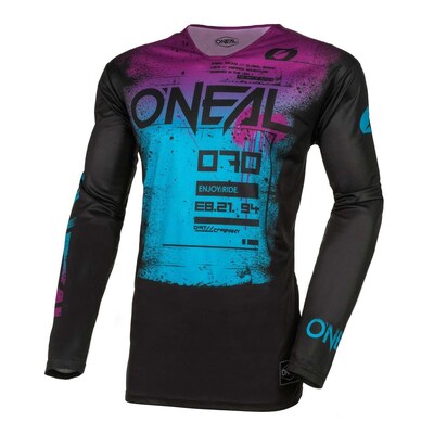 Oneal 24 Mayhem Scarz V.24 Jersey - Black/Blue