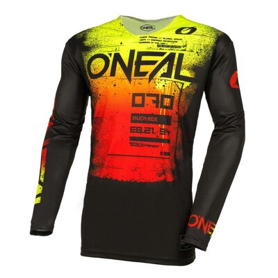 Oneal 24 Youth Mayhem Scarz V.24 Jersey - Black/Red