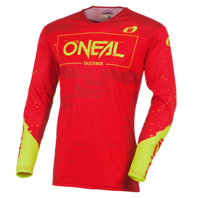 Oneal 2027 Mayhem Paint Jersey - Red/Neon