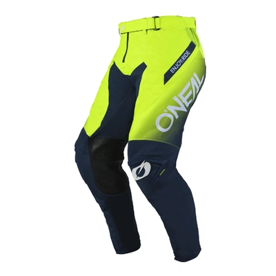Oneal 2026 Mayhem Hexx V.26 MX Pants - Blue/Neon Yellow
