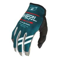 Oneal Mayhem Squadron V.2 Gloves - Teal/Grey