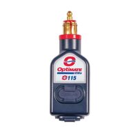 OptiMate Smart 3300mA Dual Output Usb Charger With Bike Plug [Din 180 Degree]