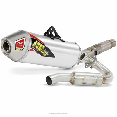 Pro Circuit T5 JCR Race System for Honda CRF450X '05-15 (Fixed Stainless Steel End Cap, RC4 Header)