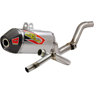 CRF250F 19-22 T6 SYSTEM | with Carbon End Cap