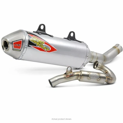 Pro Circuit T6 Standard System for KTM 450SXF/Husqvarna FC450 (Stainless System, Spark Arrestor)