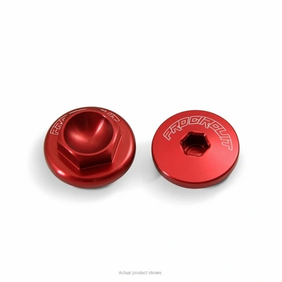 Pro Circuit Engine Plug Kit for Kawasaki KLX110 '10-25 (2 Plugs) - Red Anodised