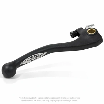 Pro Circuit Brake Lever for Honda CR 85 All, CR125-500 '96-08, CRF250/40 -06, XR All - Forged Black