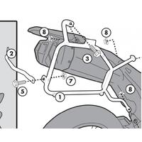 Givi Pannier Frames - Yamaha XT660Z Tenere 08-16