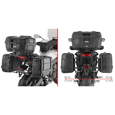 Givi One-Fit Pannier Frames - Yamaha Tracer 9/Gt/Gt+ 25 (Monokey)