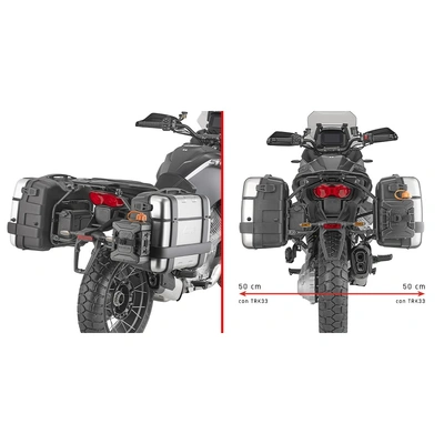 Givi One-Fit Pannier Frames - Moto Guzzi Stelvio 1000 24- (Monokey)