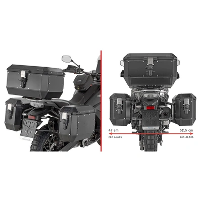Givi One-Fit Pannier Frames - Cf Moto 800Mt-X 25- (Monokey)