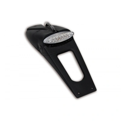 UFO License Plate Holder W/Led Light - Kawasaki  - Black