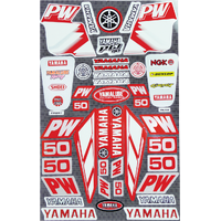 MCS Sticker Kit Pw50 Red