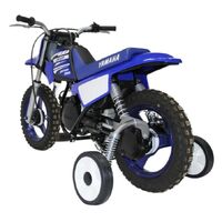 Mini Moto Yamaha PW50 Rear Mount Training Wheels With Suspension