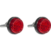 REFLECTOR ROUND 25MM BOLT ON R