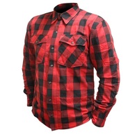 Rjays Regiment Flannel Shirt - Red/Black