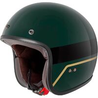 Rjays Trophy British Green Helmet With Studs