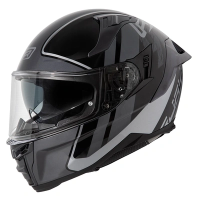 Rjays Dominator III Sprint Helmet - Black/Grey