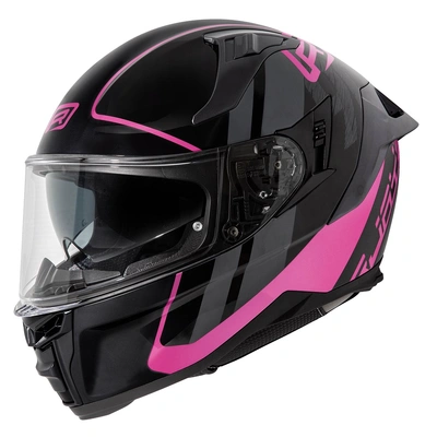 Rjays Dominator III Sprint Helmet - Black/Pink