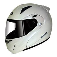 Rjays Tour-Tech Flip-up Pearl White Helmet