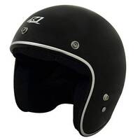 Rjays Sturgis Chrome Trim Black Helmet