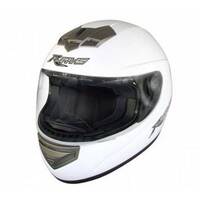 Rjays Apex II Plain White Helmet