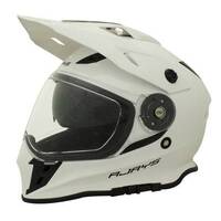 Rjays Dakar II Helmet - Gloss White - M