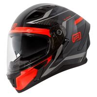 Rjays Apex III Ignite Black Red Helmet