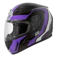 Rjays Grid Black Purple Helmet