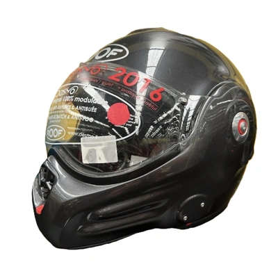 Roof Desmo Metal Helmet - Black/Silver
