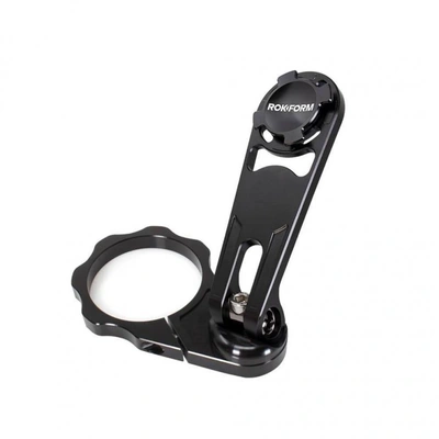 MOTORCYCLE 50MM FORK CLAMP MNT KIT BLK