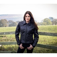 RST Ladies Cruz II Leather Jacket - Black