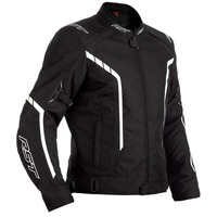 RST Axis CE Sport Waterproof Jacket - Black/White