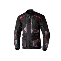 RST Endurance CE Waterproof Jacket - Black/Camo/Red