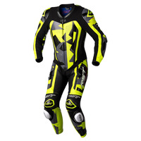 RST Pro Series CE 1 Piece Race Suit - Grey/Lime/Camo