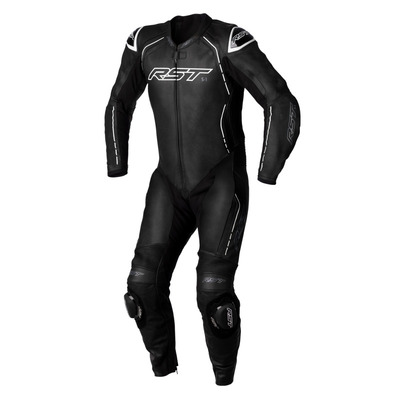 RST S-1 Leather Suit - 1 Pce - Black/White