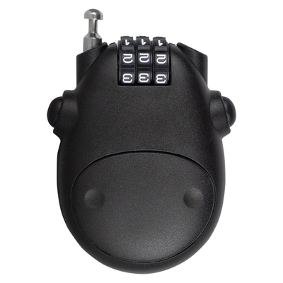 Lok-Up Accessories Combination Cable Lock (80cm x 1.5mm) #DRG216 - Black