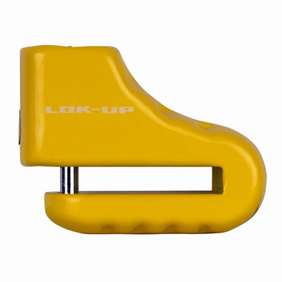 Lok-Up Disc Lock 5.5mm (Reminder Cable Not Included) #4016Y - Yellow