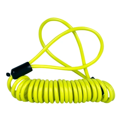 Lok-Up Reminder Cable (4mm x 1.5m) (Lock Not Included) #6048Y - Yellow